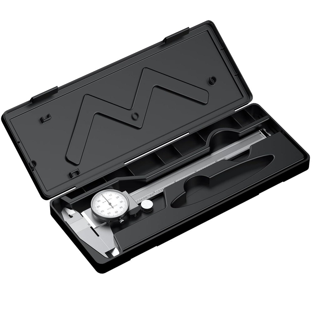 Dial Caliper Shockproof Dial Caliper Precision Caliper with Watch 0-6" Range ...