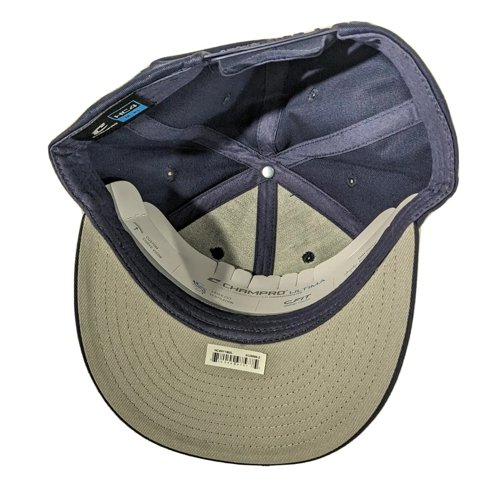 Navy Blue Hat with F Logo Snapback Medium - XL