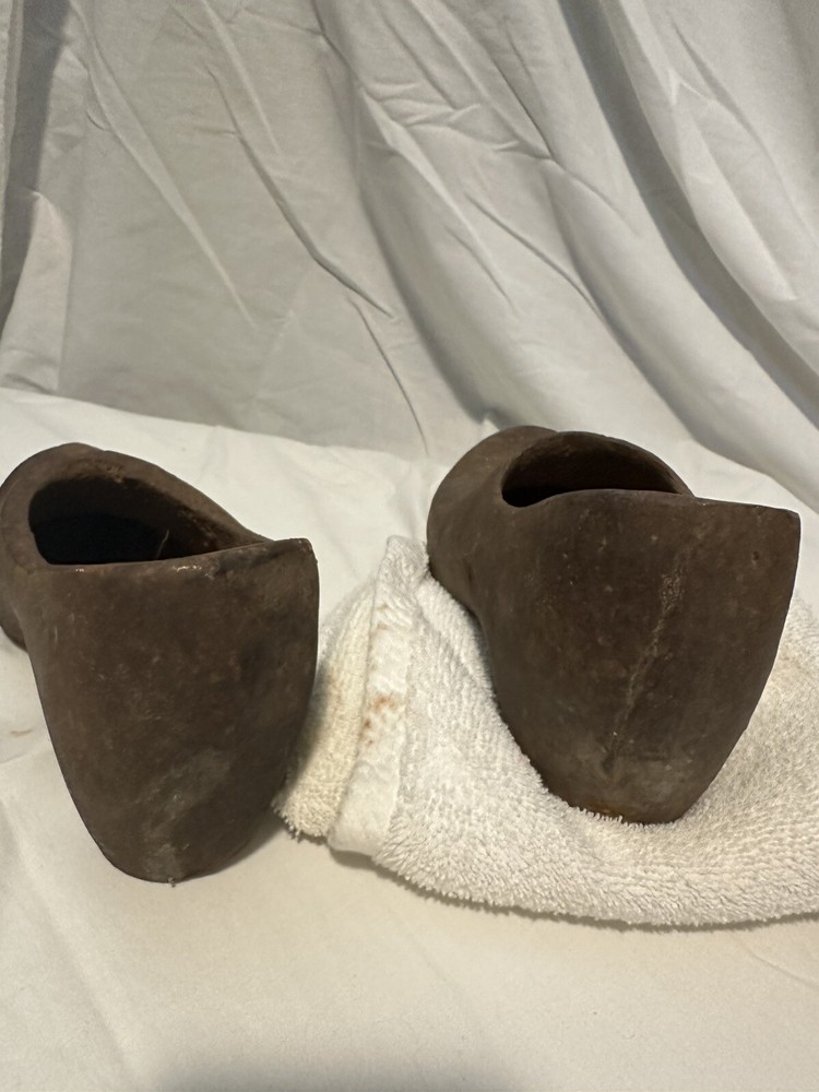 Vintage Cast Iron Decorative clogs