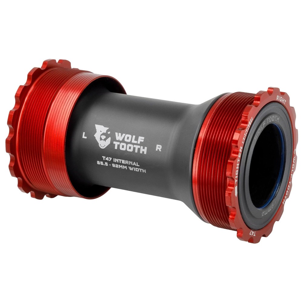 Wolf Tooth T47 Internal Bottom Bracket - 29mm, Durable Aluminum & Chrome