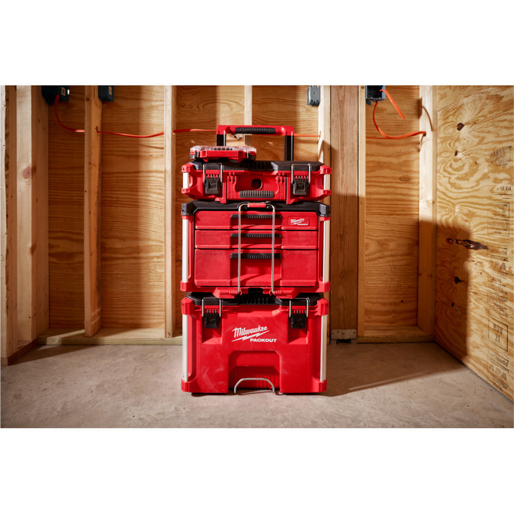 Milwaukee Tool PACKOUT Multi-Depth 3-Drawer Tool Box