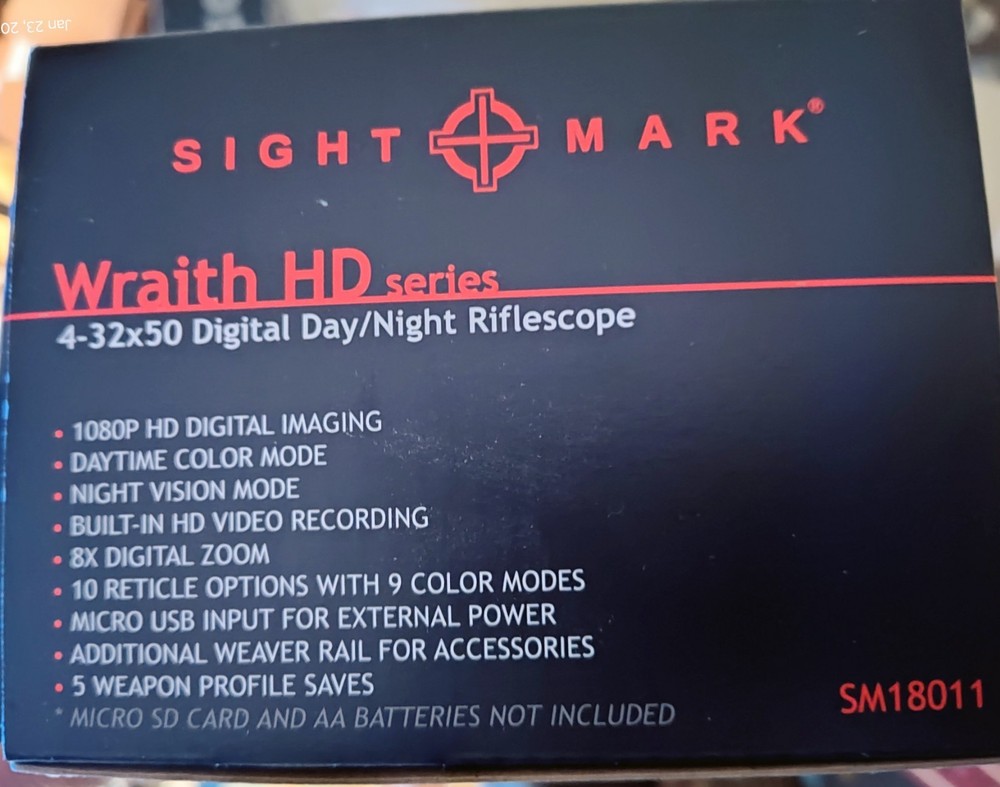 Sightmark Wraith Day/Night IR Scope