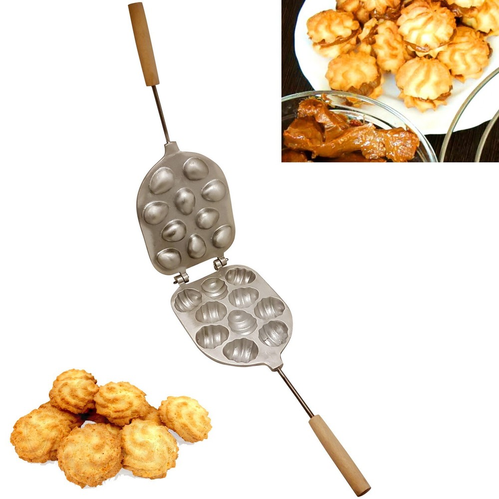 SHORTBREAD BAKING PAN MOLD RUSSIAN ORESHKI