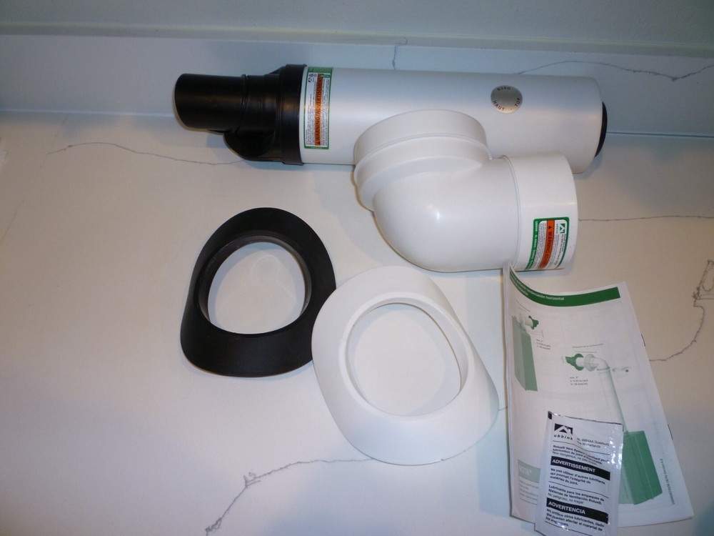 Ubbink/Rinnai 229012PP -12" Condensing Termination Kit For Tankless Water Heater