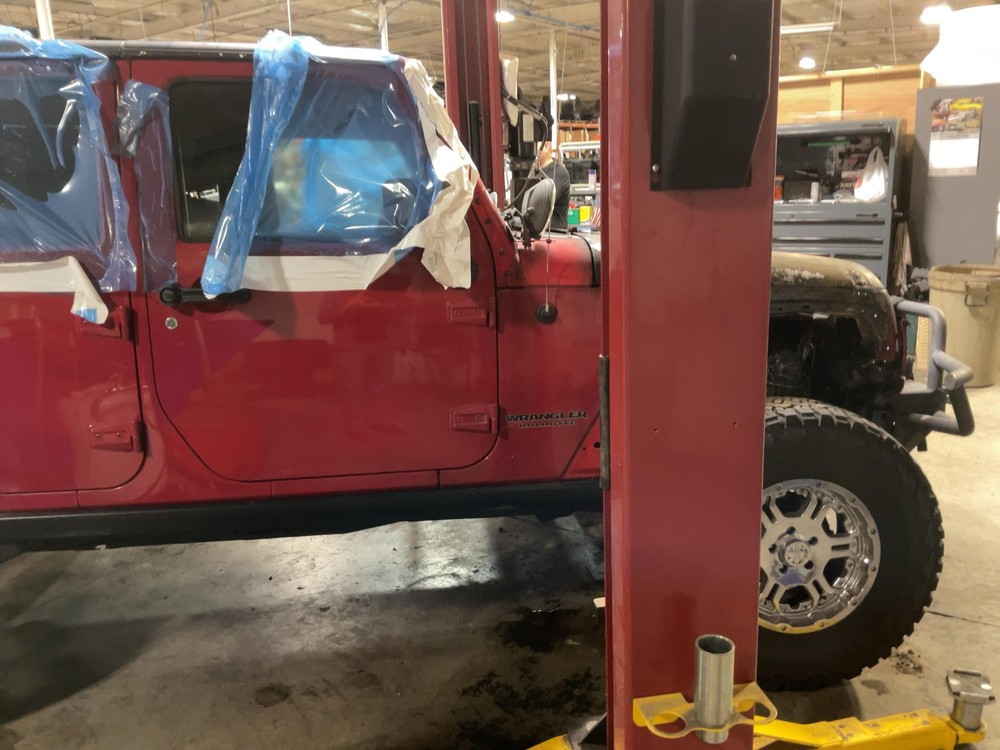 Used Windshield Frame fits: 2011 Jeep Wrangler Grade A