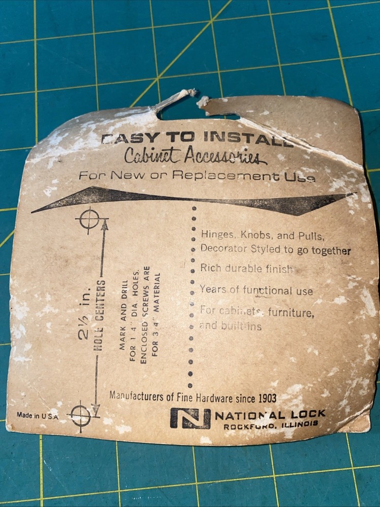 National Lock Drop Pull American Eagle