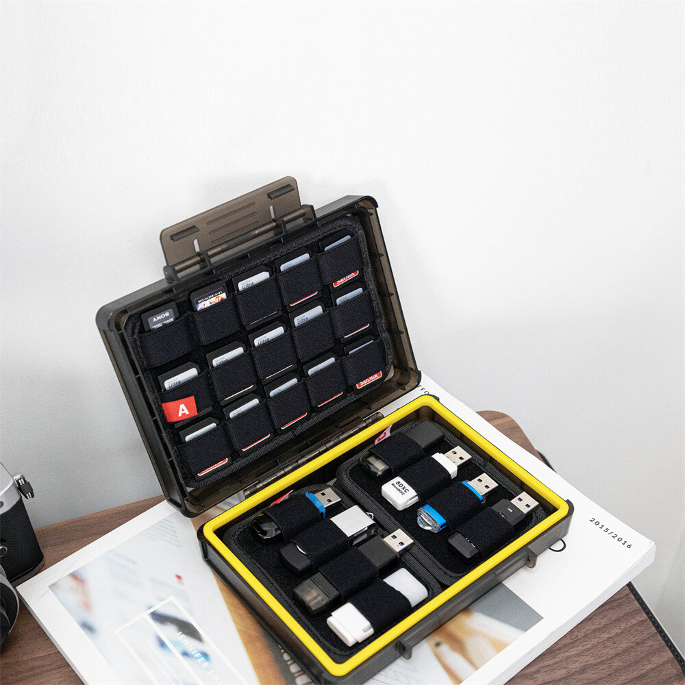 USB Flash Drive Holder Storage Bag Memory Stick U Disk Case Organizer Protective