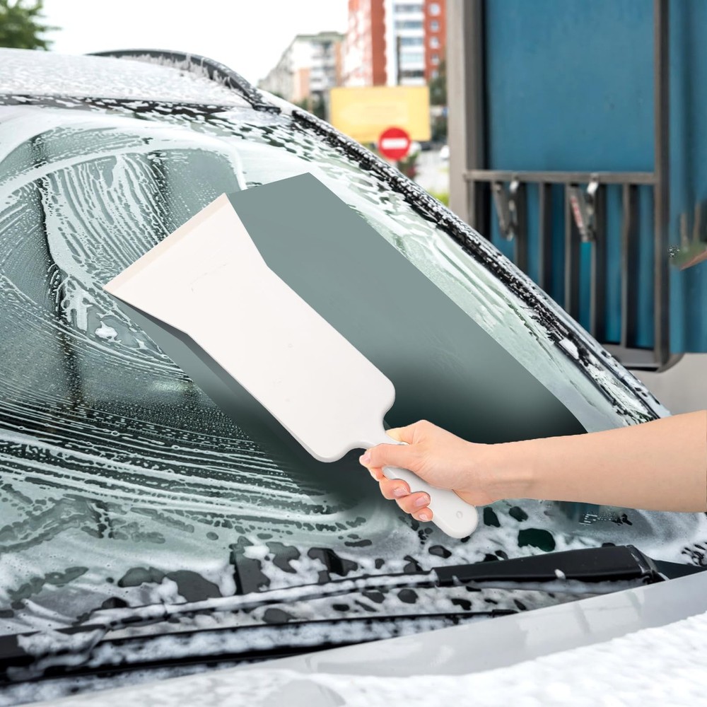 ZAVOOS 3 Pieces Window Tint Tools, Long Handle Auto Large, Multicolor