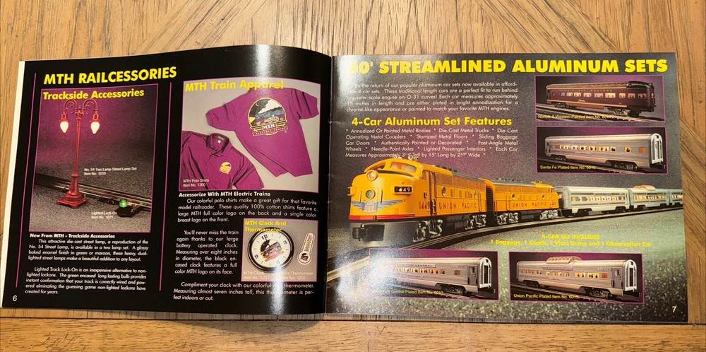 MTH Electric Trains Spring 1996 Catalog