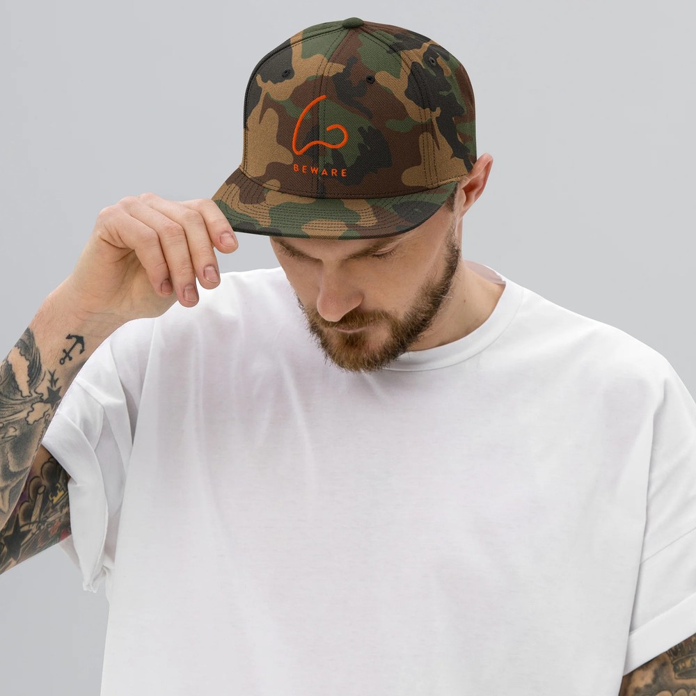BEWARE Snapback Hat