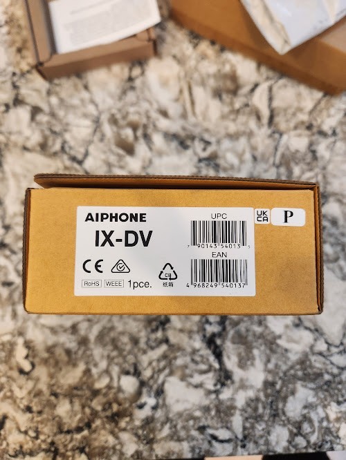 New Aiphone IX-DV Video Intercom System