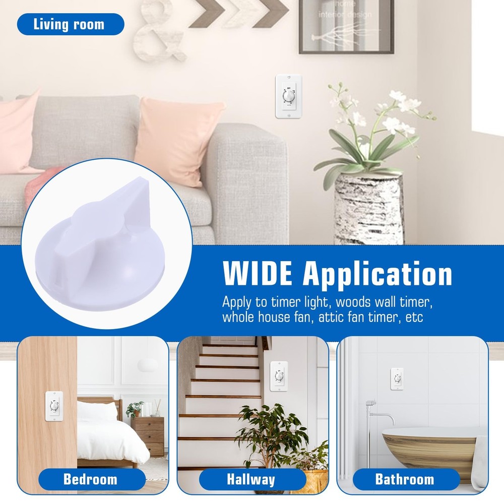 6Pcs Timer Knob Replacement, Switch Compatible with Intermatic -...