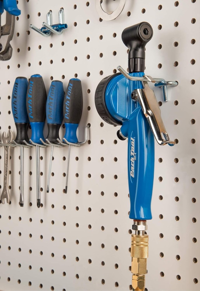 Park Tool Shop Inflator Blue