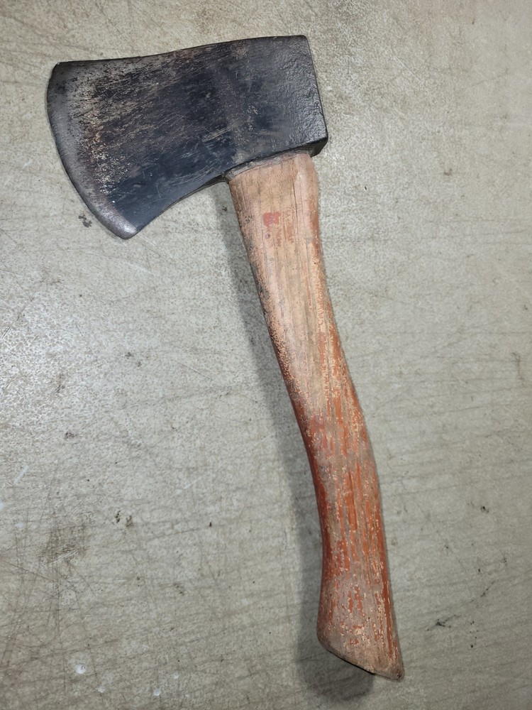 vintage plumb Permabond hatchet axe good user tool