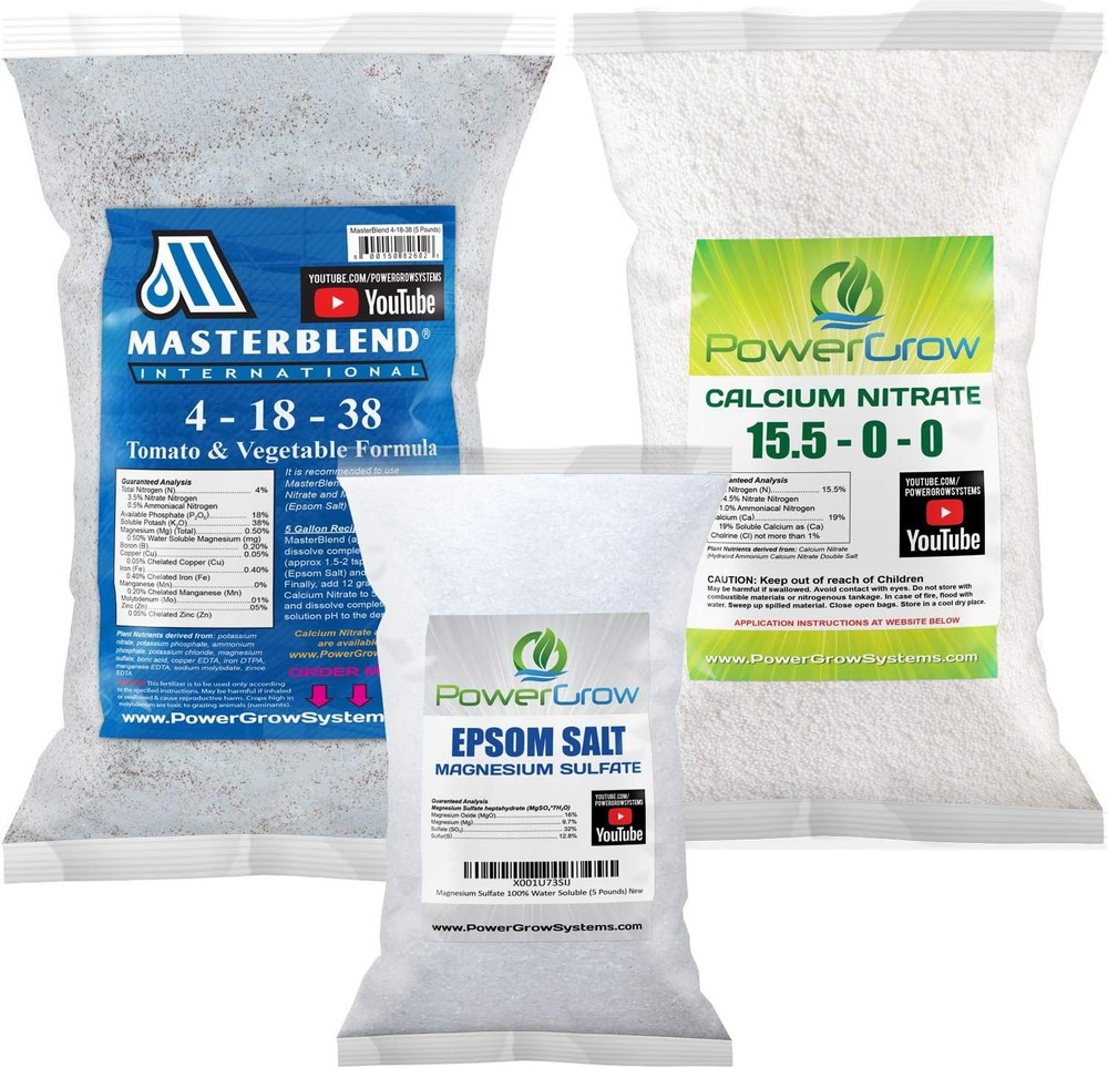 MASTERBLEND 4-18-38 Complete Combo Kit Fertilizer Bulk (2.5 Pound Kit)