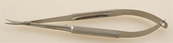 Micro Dissecting Scissors Curved Blades Sharp Points Size 5.75inch Thumb Handle