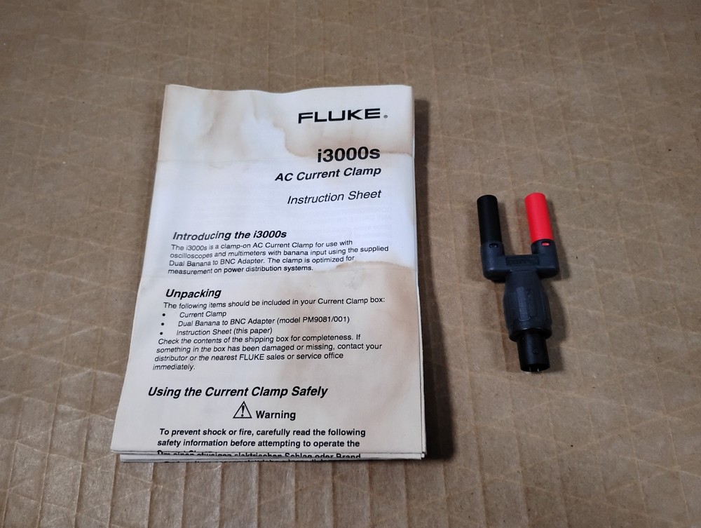 Fluke i3000s AC Current Clamp 3000A max