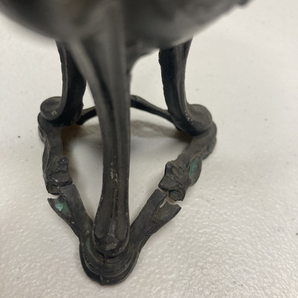 Vintage Cast Incense Burner. Has Some Issues. See Images.