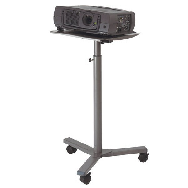 Nobo Projector Multimedia Trolley Single Adjustable Platform School Home Office