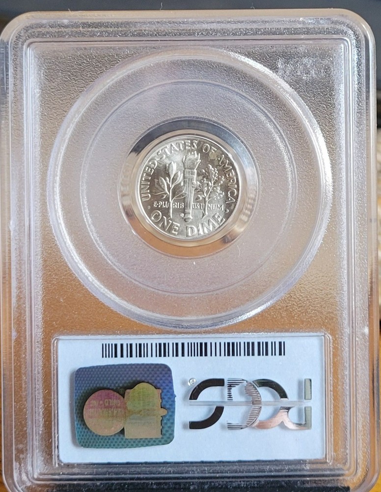 1952 D Roosevelt Dime PCGS MS 66 Blast White
