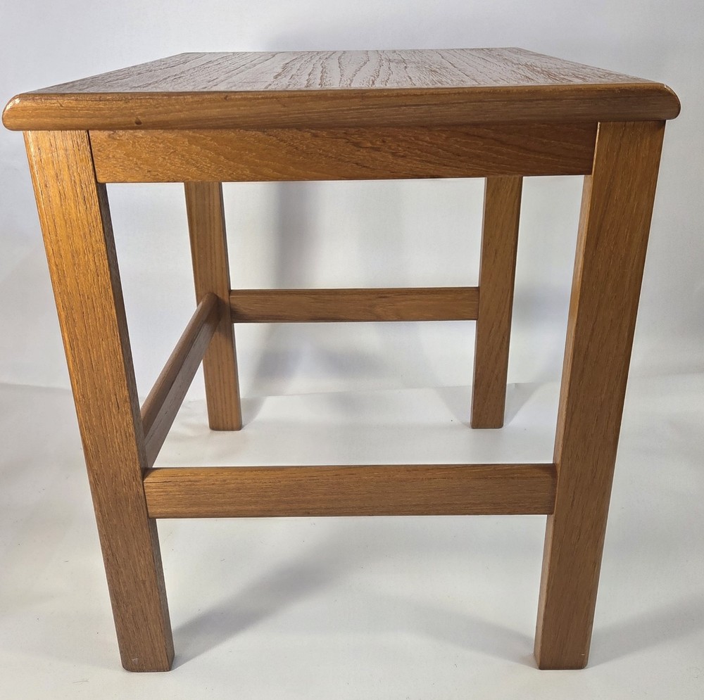 Vintage 1970s Danish teak large nesting Table