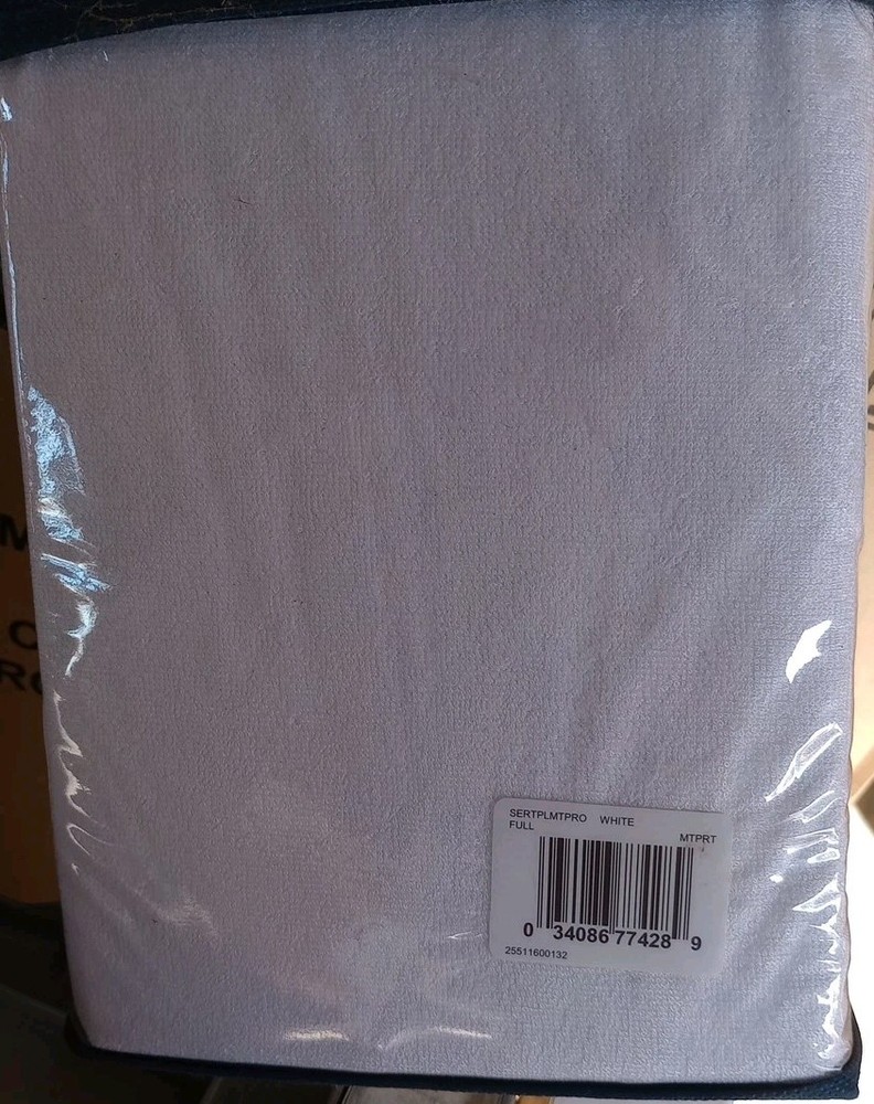Serta Full Plush Mattress Protector Waterproof 54" X 75"