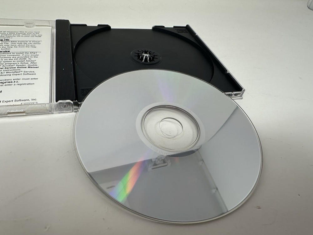 Bible Explorer Expert CD-Rom 1995 Expert Software MINT DISC!