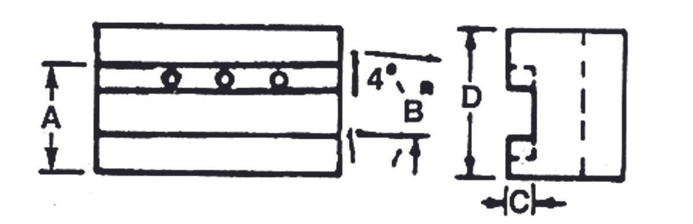 Series BXA #7 - Universal Parting Blade Holder