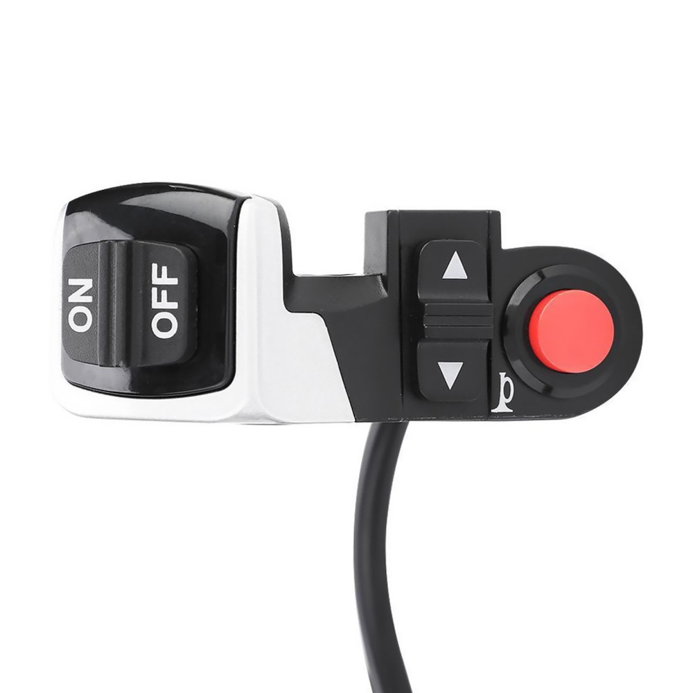 Rainproof E-Bicycle front light horn turning light Switch For Bicycle handlebar