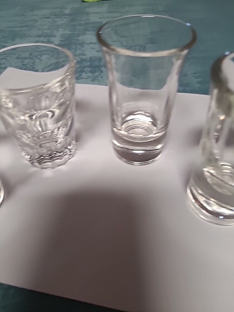 SHOT GLASSES FOUR TOTAL