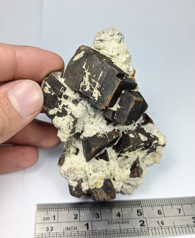 Skeletal Siderite Crystals Multi Terminated Displaying Step Growth Formation -Pk