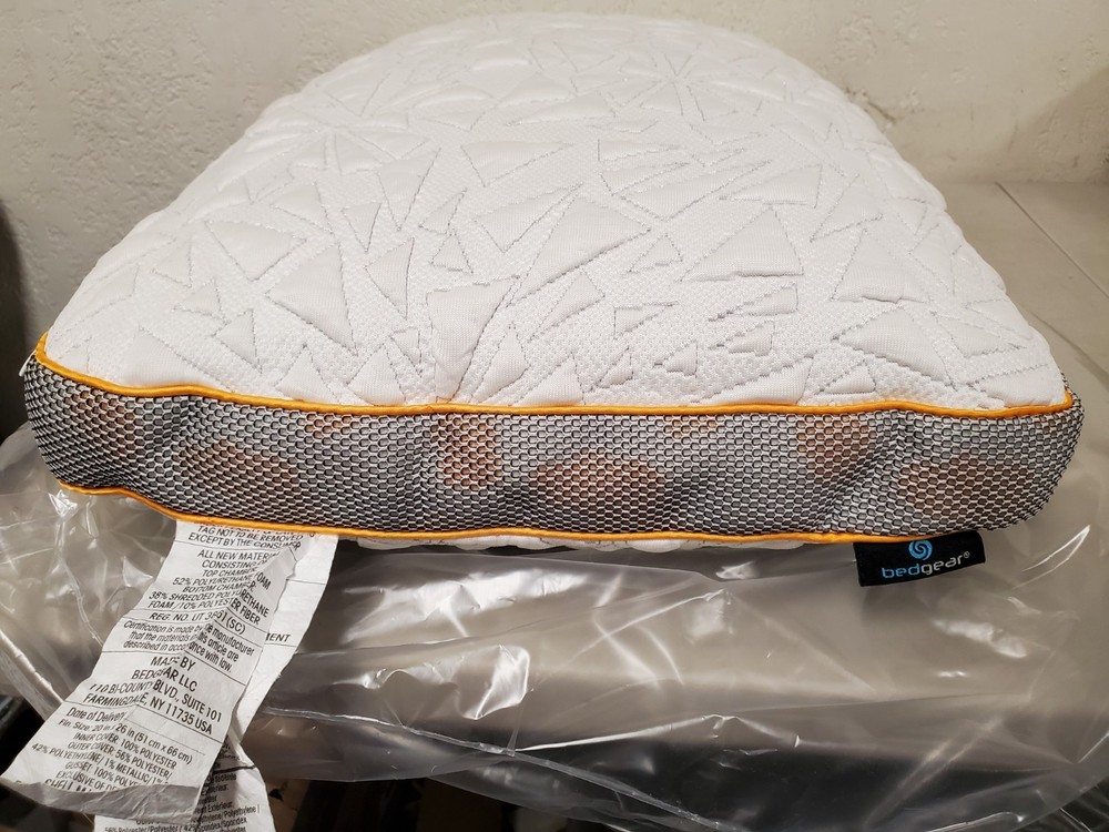 bedgear Storm Performance Pillow Size 2.0 Medium Support Cooling Pillow