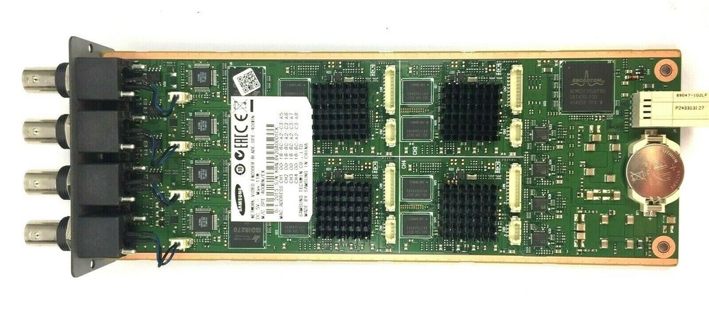 Samsung Video Encoder Network 4-Channel Blade SPE-400BN Genuine OEM
