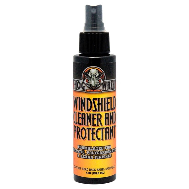 Hog Wash Windshield Cleaner & Protectant 4oz.