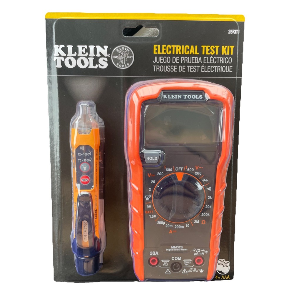 Klein Tools Electrical Test Kit  # 25kit1
