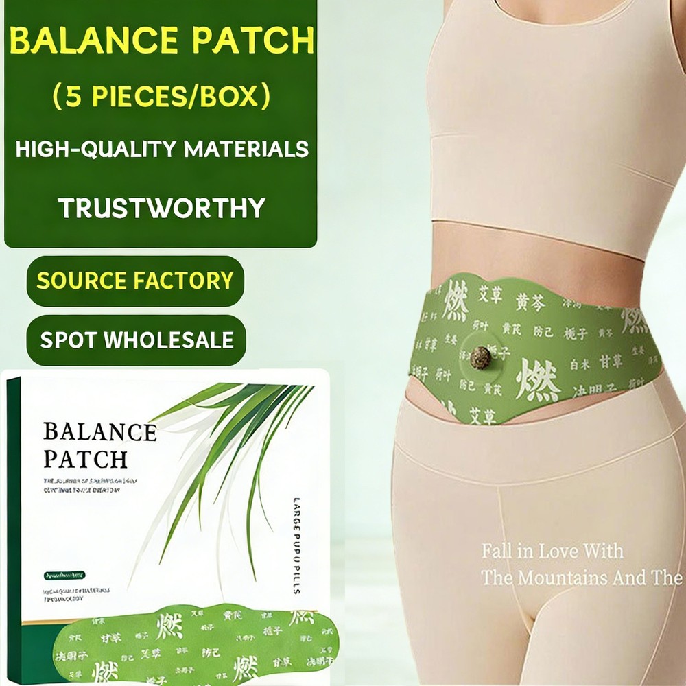 Herbal Abdominal Warmth Patch for Cramps (5ct)