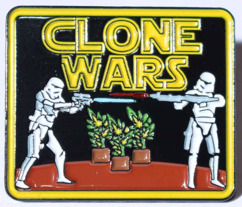 Star Wars Cannabis Clone Wars Hat Pin.