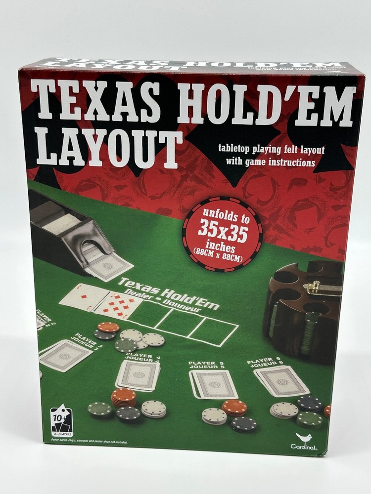 Texas Hold'em Layout 35X35