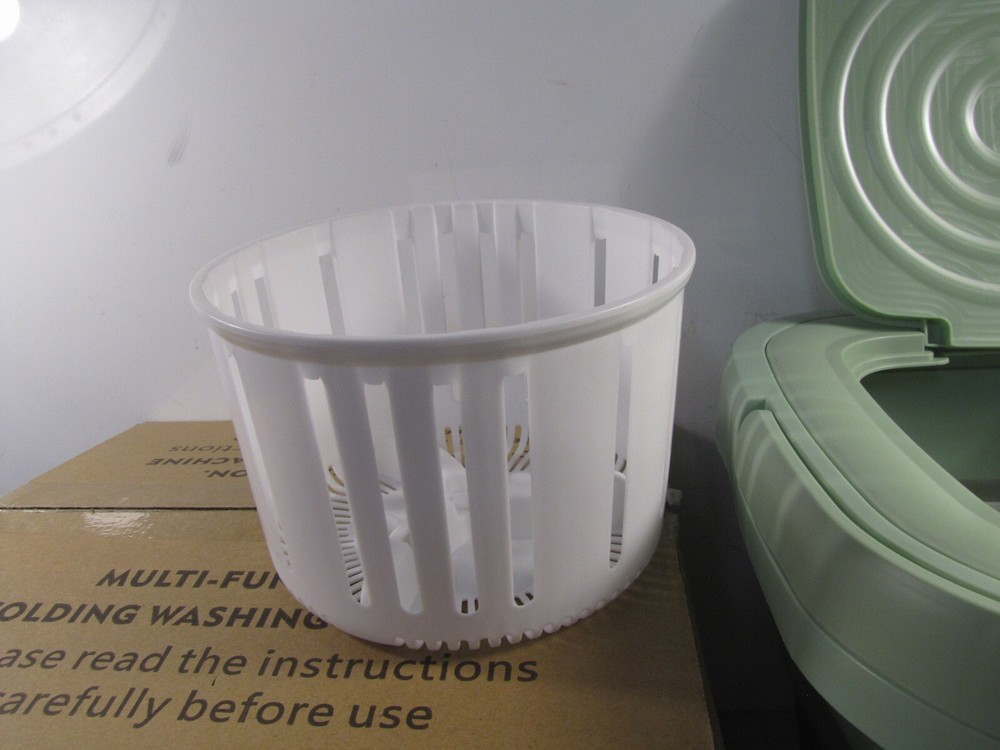 Mini Compact Folding Clothes Washing Machine Multi Function 8L w/ Adapter NEW