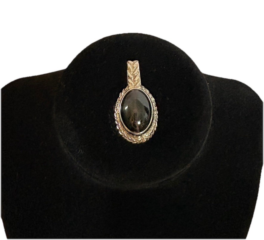 Studio Made Obsidian Pendant