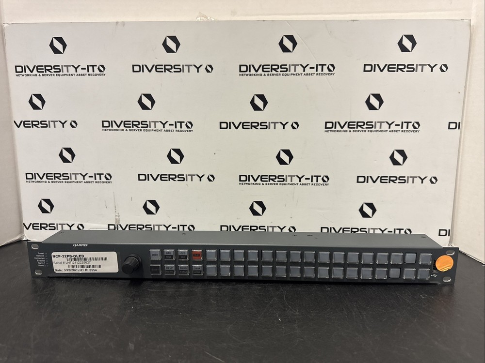 Harris RCP-32PB-OLED Router Control Panel