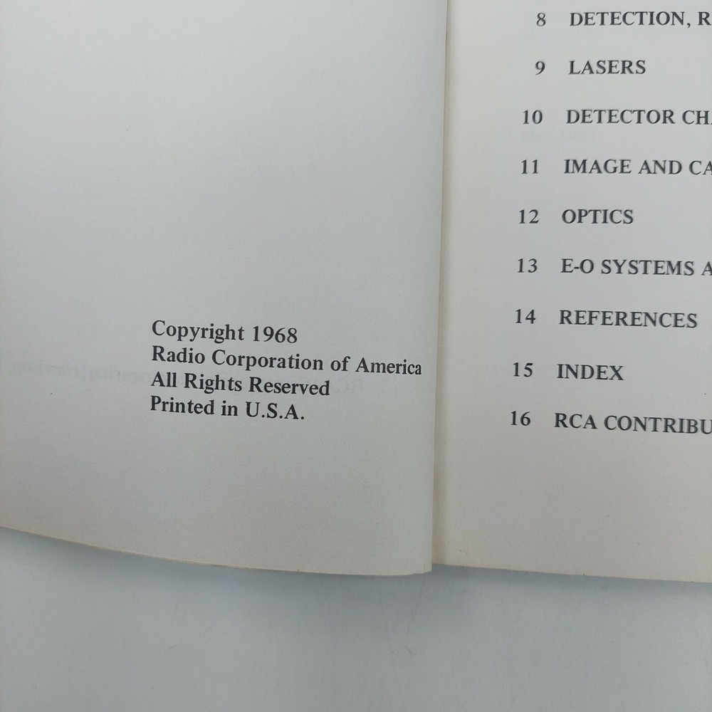 RCA Electro-Optics Handbook 1968