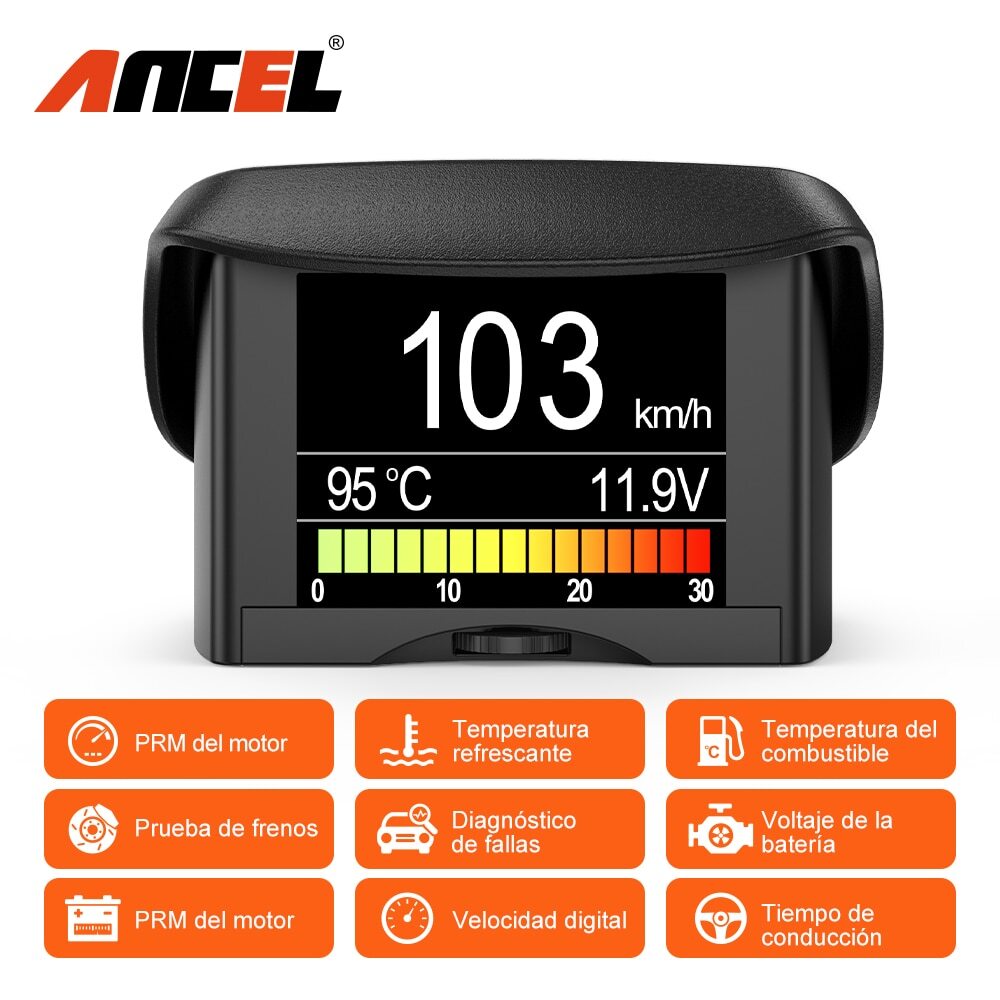 Ancel A202 Automobile On-board Computer Car Digital OBD 2 Computer Display Speed