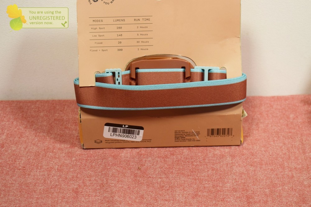 Embark LED Headlamp Orange