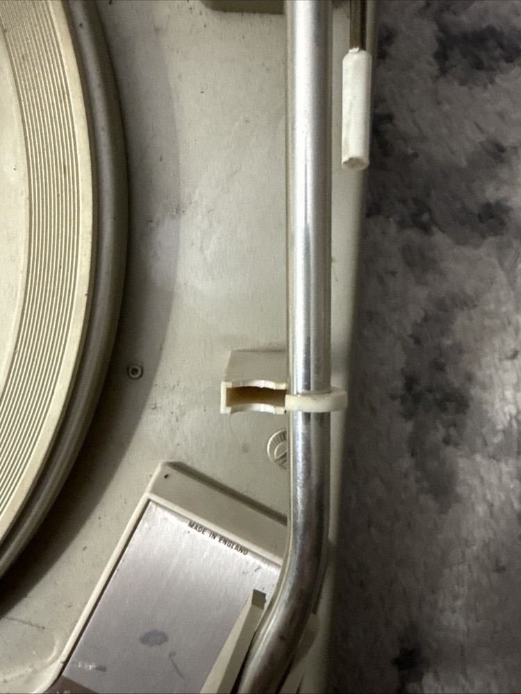 Garrard 2025TC Turntable White Untested