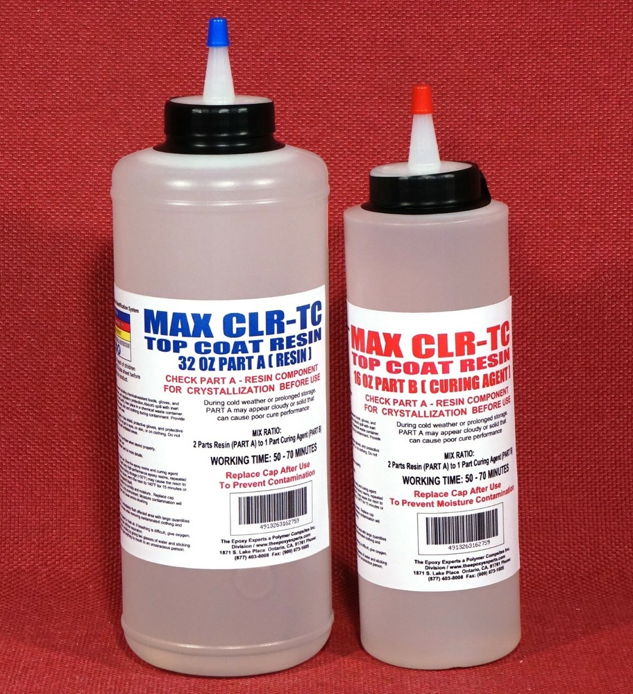 Epoxy Resin Clear High Gloss Coating -Less Bubbles Orange Peel & Surface DefectS