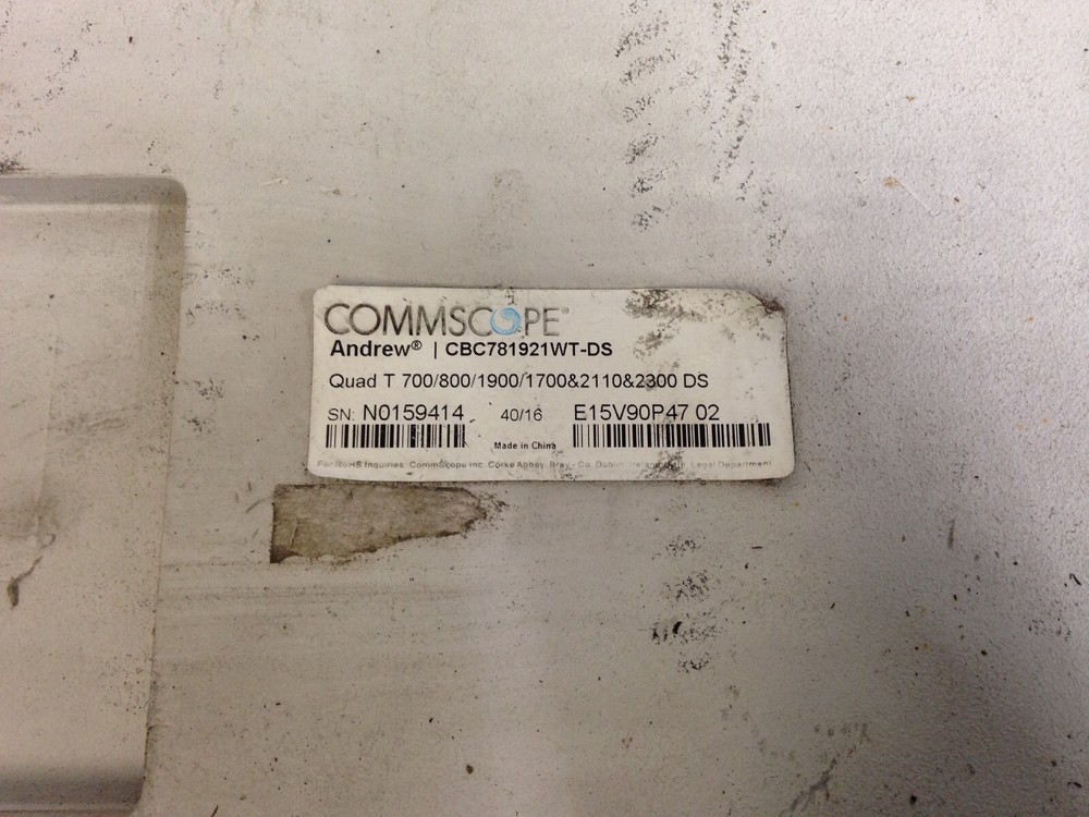 CommScope CBC781921W-DS - E15V90P47 02