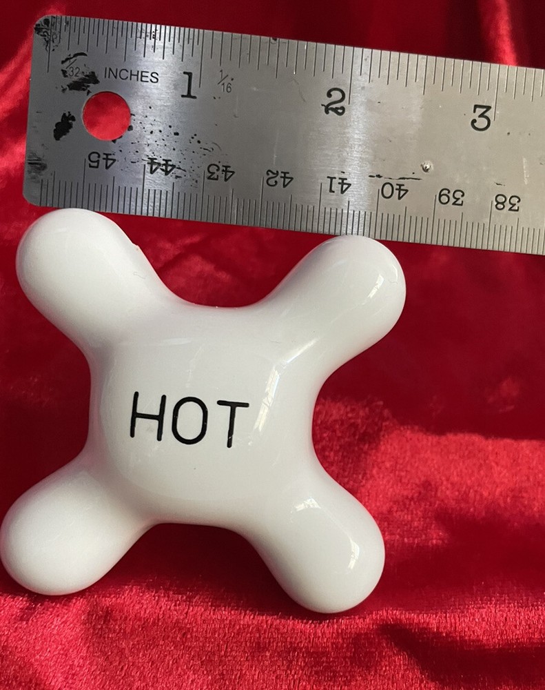Antique porcelain Sink Hot knob Small Chip