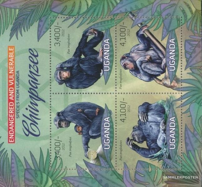 uganda 2995-2998 Sheetlet (complete issue) MNH 2012 Flora
