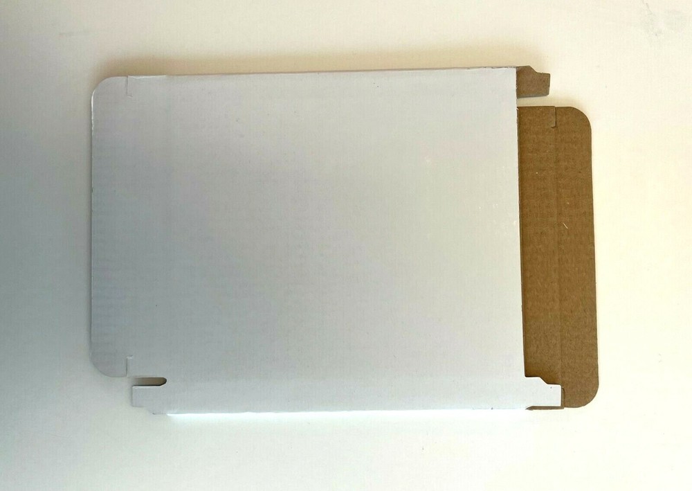 100 NEW THICK WHITE CARDBOARD CD CASE MAILER, JS87NEW